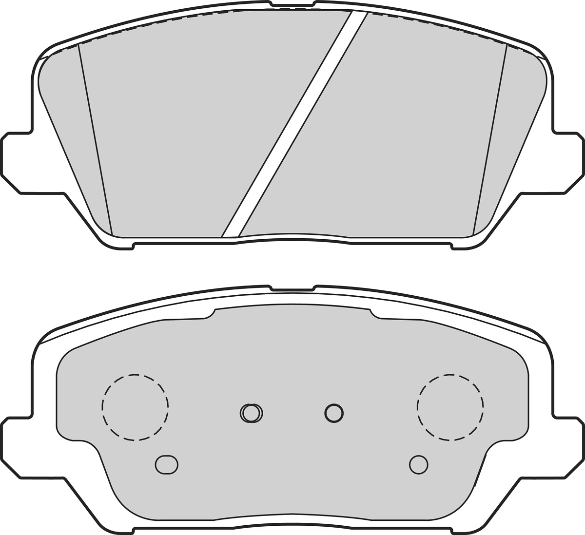 BRAKE PADS FIRST HYUNDAI I30 FR